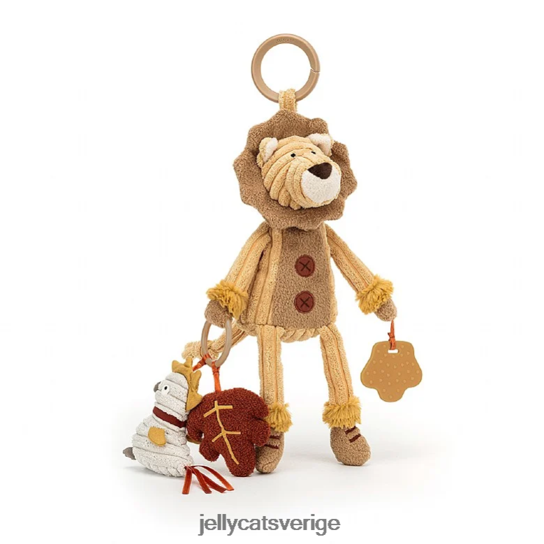 Jellycat leksak cordy roy lejon aktivitet leksak gul 4206LT748