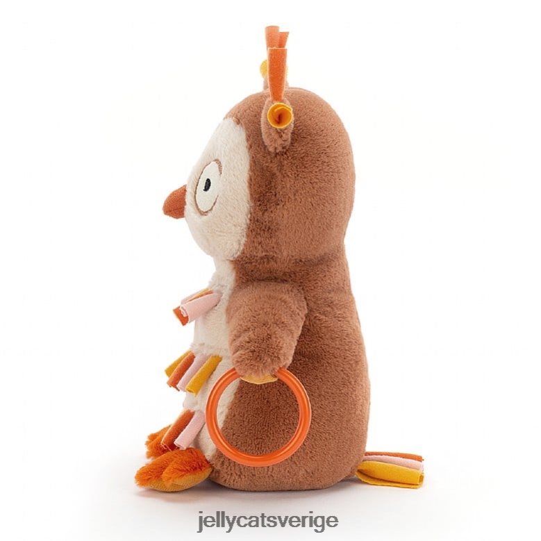 Jellycat leksak happihoop uggla flerfärgad 4206LT717