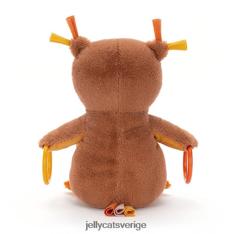 Jellycat leksak happihoop uggla flerfärgad 4206LT717