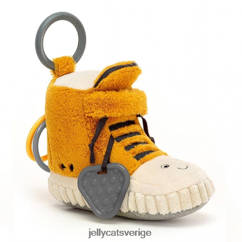 Jellycat leksak kicketty sneaker aktivitetsleksak flerfärgad 4206LT773