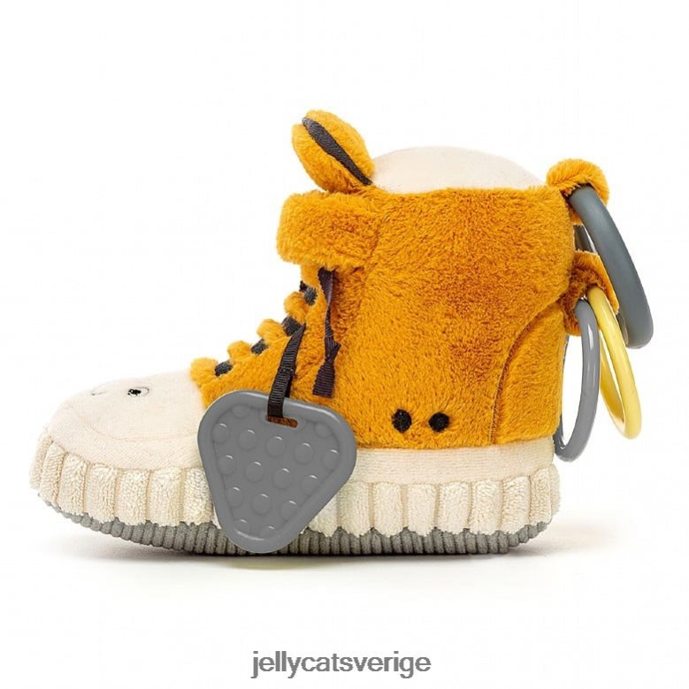 Jellycat leksak kicketty sneaker aktivitetsleksak flerfärgad 4206LT773