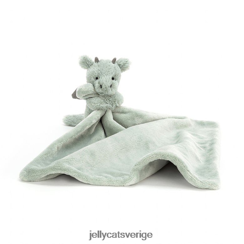 Jellycat leksak blyg drake napp grön 4206LT460