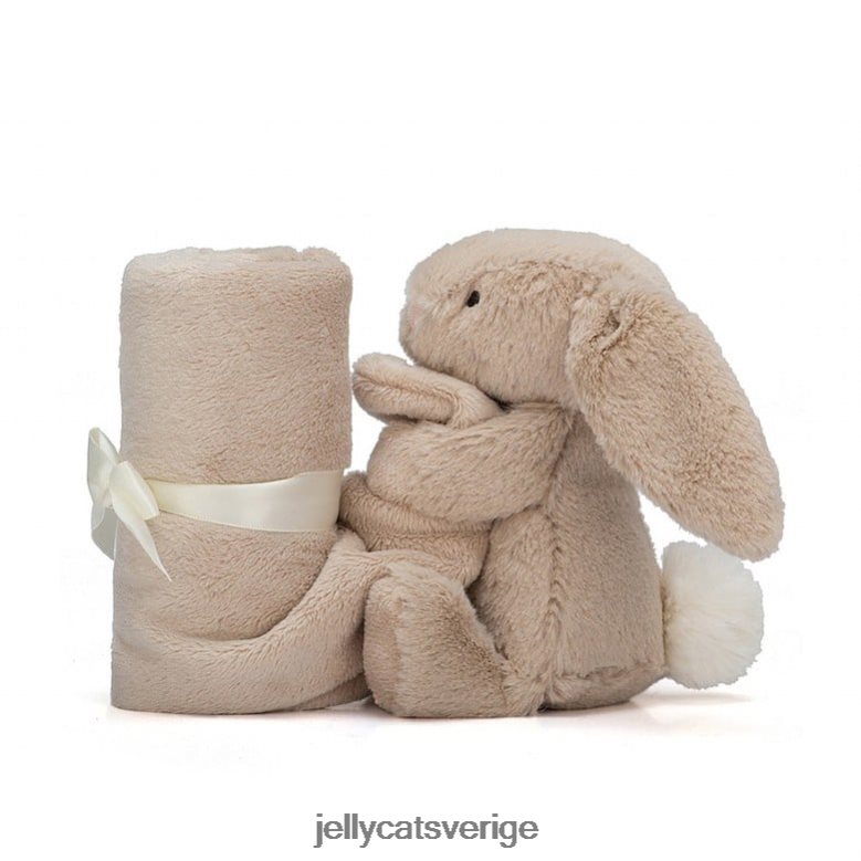 Jellycat leksak blyg kanin napp beige 4206LT324