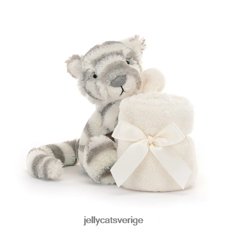Jellycat leksak blyg snötigernapp grå och vit 4206LT264