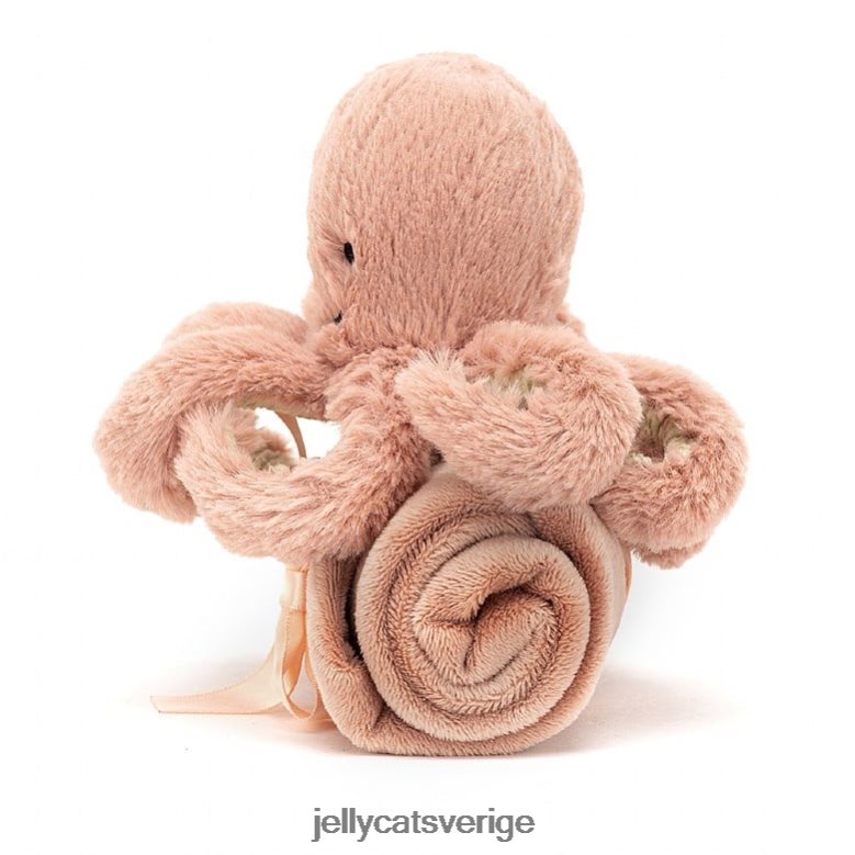Jellycat leksak odell bläckfisk napp aprikos 4206LT768