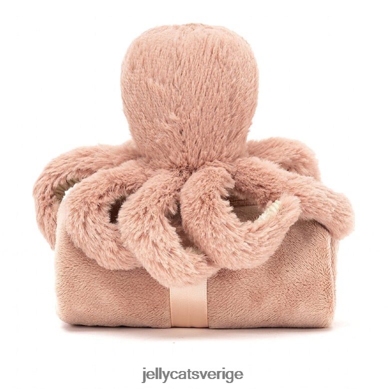 Jellycat leksak odell bläckfisk napp aprikos 4206LT768