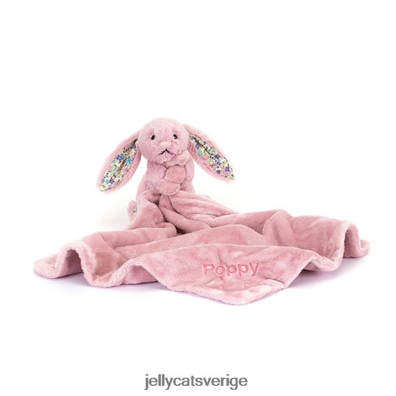 Jellycat leksak personlig blossom tulpan kanin napp rosa 4206LT328