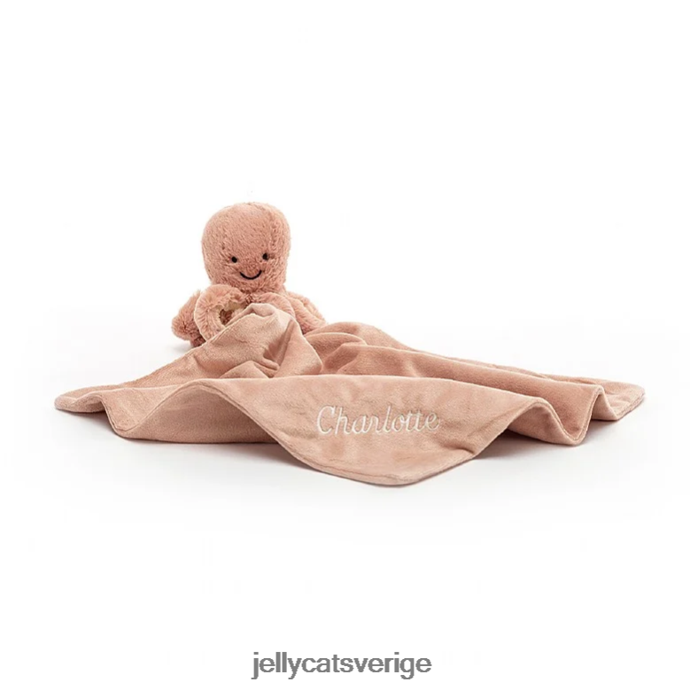 Jellycat leksak personlig odell bläckfisk napp aprikos 4206LT367