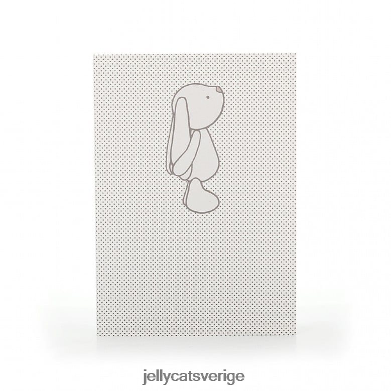 Jellycat bok blyg kaninfläckar a6 anteckningsbok beige 4206LT738