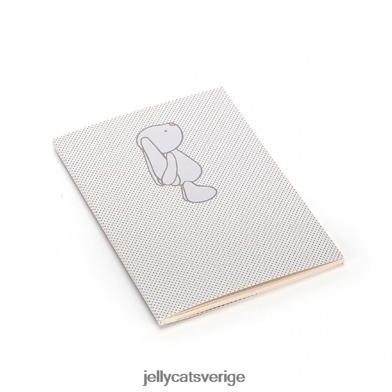 Jellycat bok blyg kaninfläckar a6 anteckningsbok beige 4206LT738