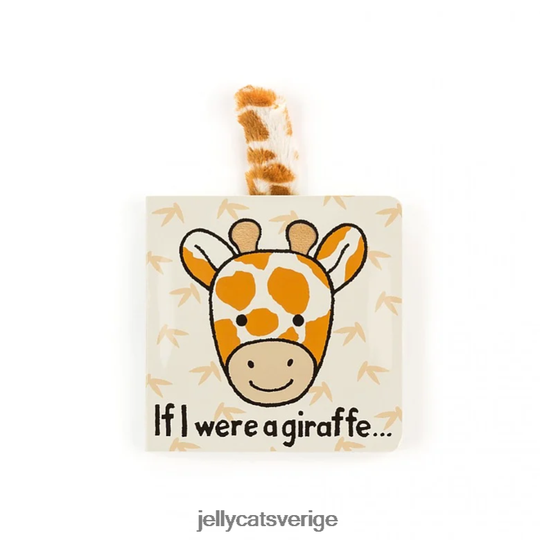 Jellycat bok om jag var en flerfärgad giraffbok 4206LT722