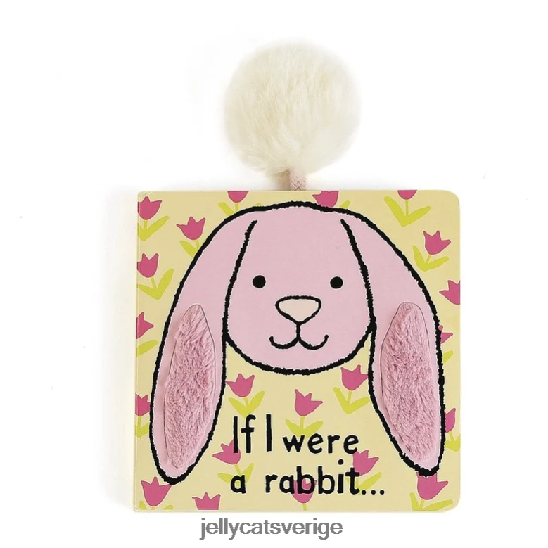 Jellycat bok om jag var en kaninbok flerfärgad 4206LT687