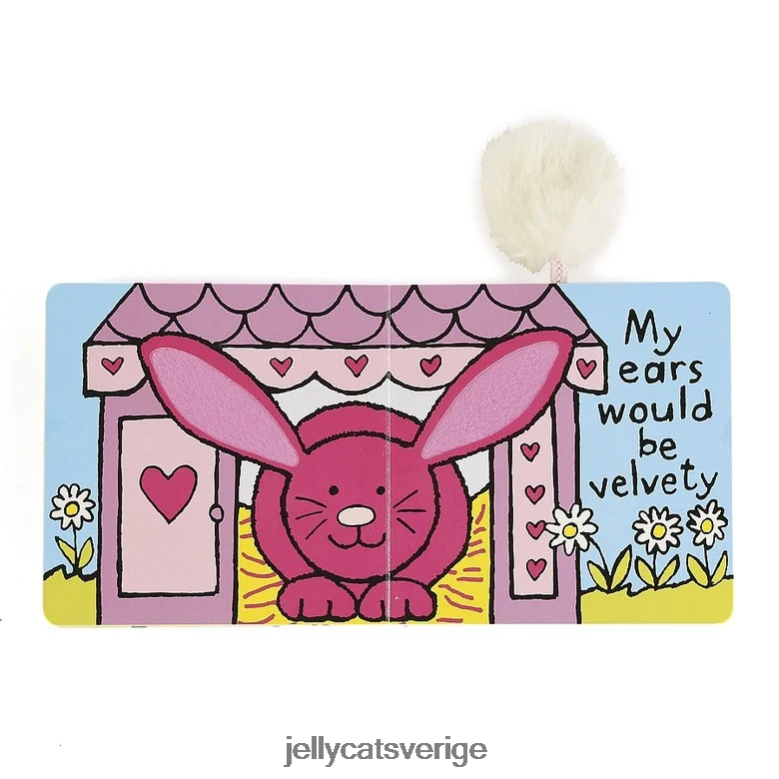 Jellycat bok om jag var en kaninbok flerfärgad 4206LT687