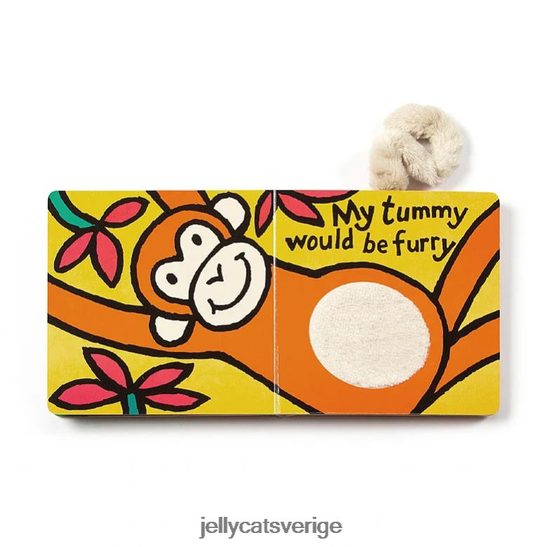 Jellycat bok om jag vore en apbok och blyg apbrun 4206LT724