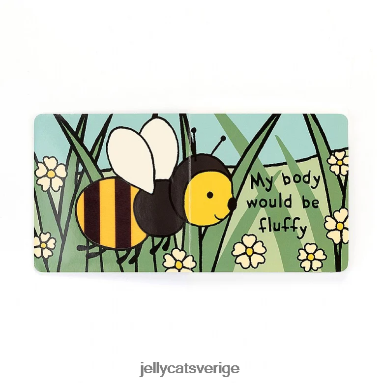 Jellycat bok om jag vore en bibok och ett blygsamt bi flerfärgat 4206LT795