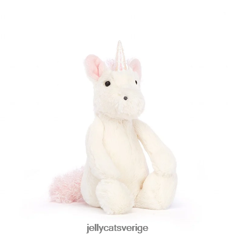 Jellycat bok om jag vore en enhörningsbok och blyg enhörningsvit 4206LT770