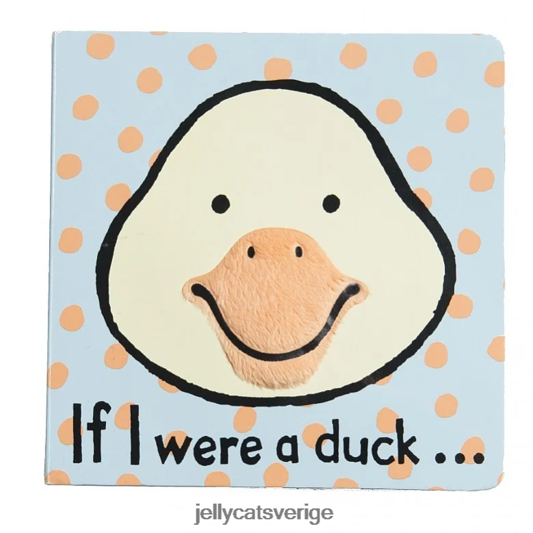 Jellycat bok om jag vore en flerfärgad ankbok 4206LT778