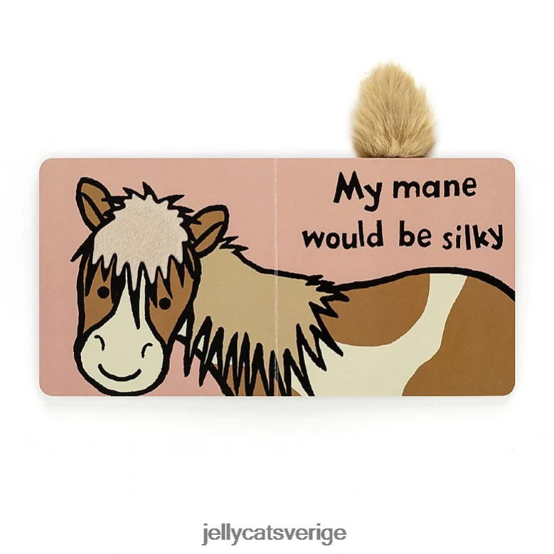 Jellycat bok om jag vore en flerfärgad ponnybok 4206LT707