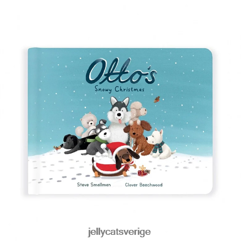Jellycat bok Ottos snöiga julbok flerfärgad 4206LT277