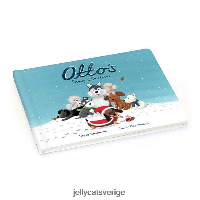 Jellycat bok Ottos snöiga julbok flerfärgad 4206LT277