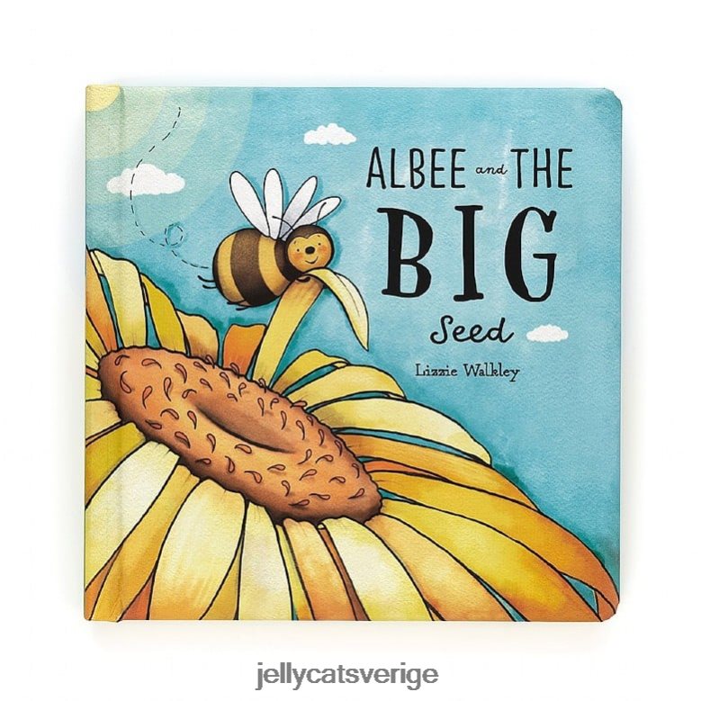 Jellycat bok albee och den stora fröboken flerfärgad 4206LT782