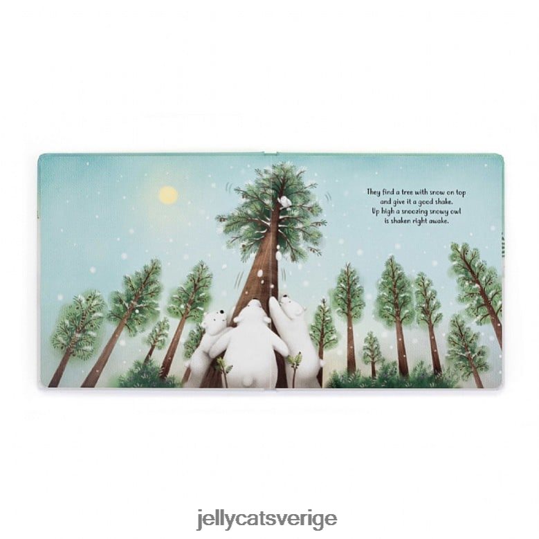 Jellycat bok de lekfulla isbjörnarna bokar flerfärgad 4206LT295
