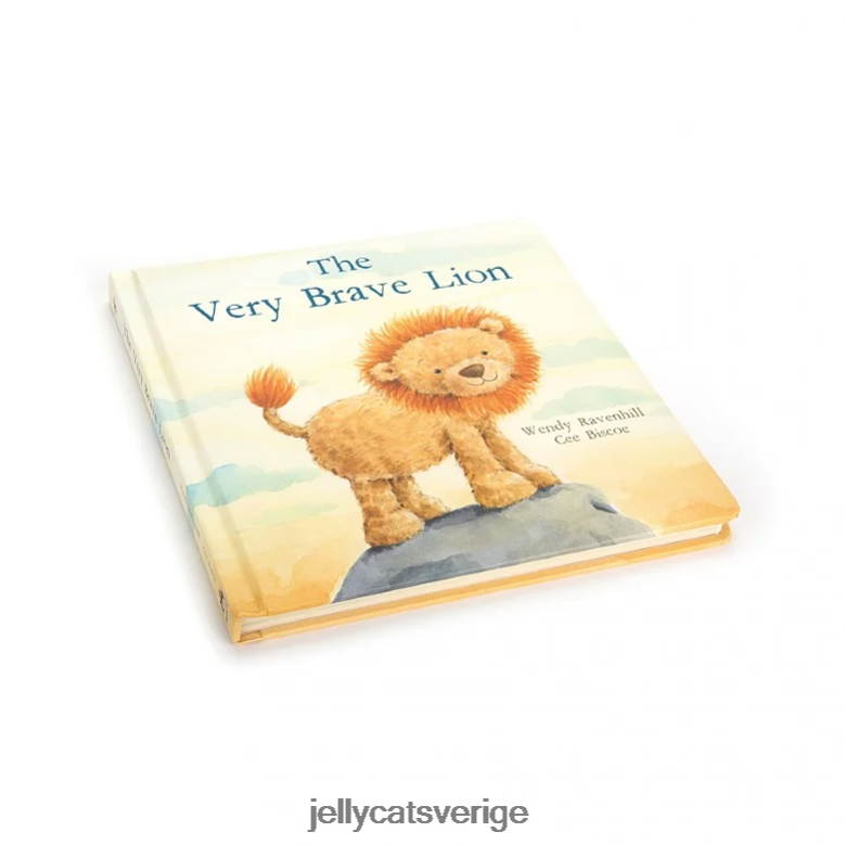 Jellycat bok den mycket modiga lejonboken flerfärgad 4206LT698