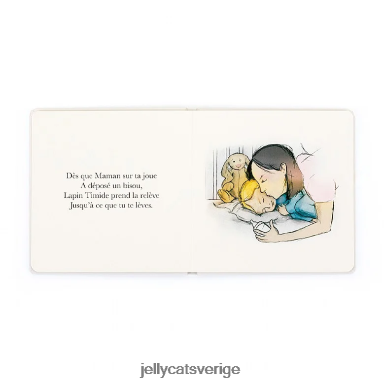 Jellycat bok lapin timide veille sur tes nuits livre (den magiska kaninen) flerfärgad 4206LT716