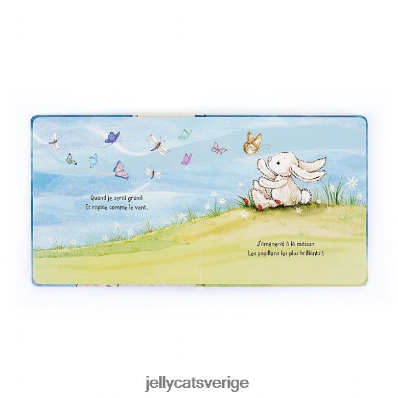 Jellycat bok lapin timide veut grandir livre (när jag är stor) flerfärgad 4206LT720
