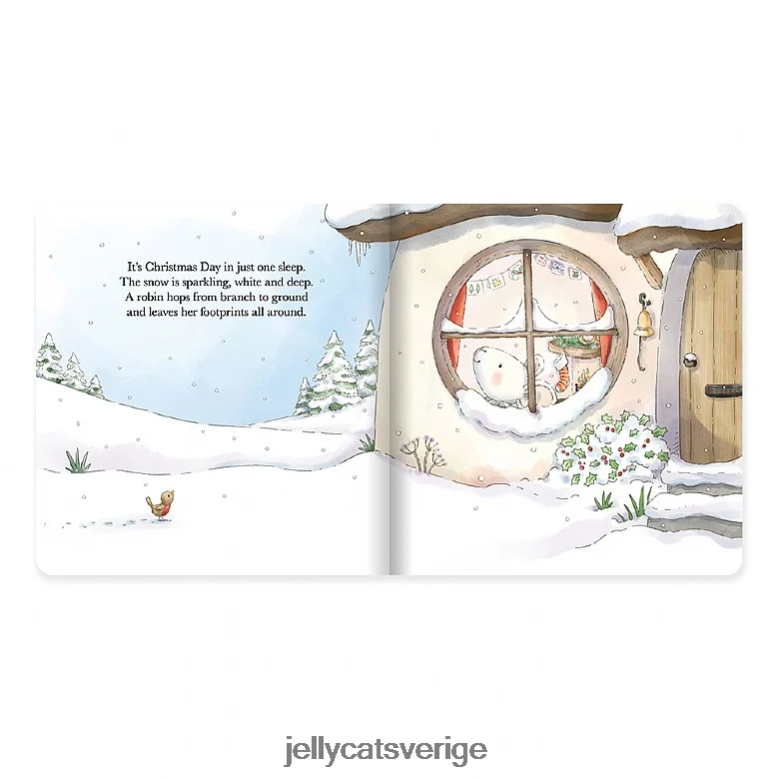 Jellycat bok merry mouse book och merry mouse cream 4206LT278