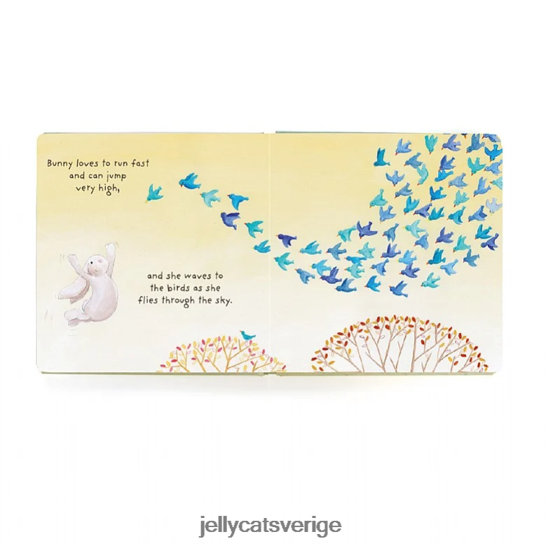 Jellycat bok min vän kaninbok och blyg kaninbeige 4206LT704