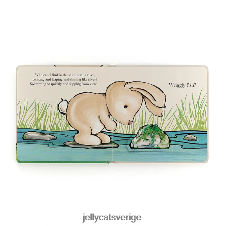 Jellycat bok vem kan jag hitta flerfärgad bok 4206LT700