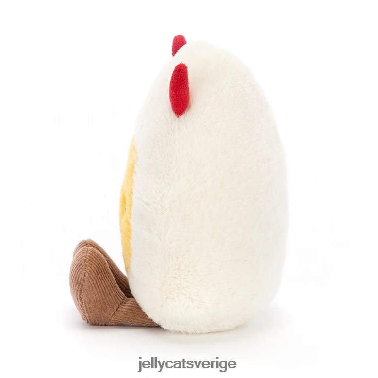 Jellycat leksak amuseable kokt ägg chic vit och gul 4206LT55