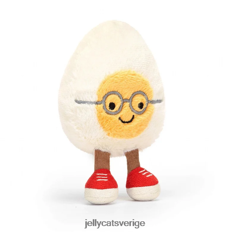 Jellycat leksak amuseable kokt ägg chic vit och gul 4206LT55