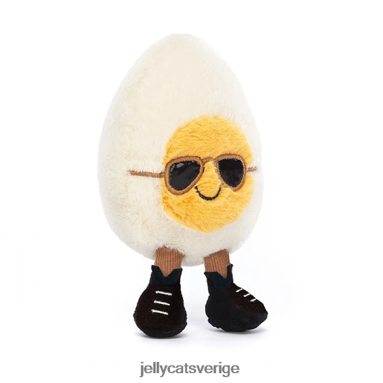 Jellycat leksak amuseable kokt ägg chic vit och gul 4206LT55