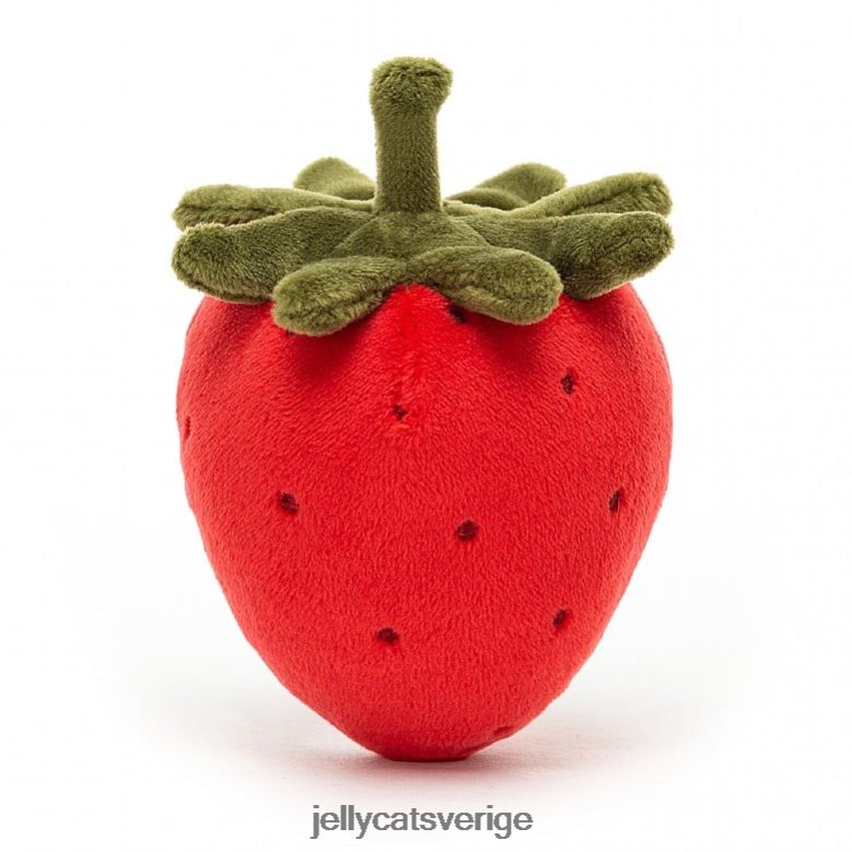 Jellycat leksak fantastisk frukt jordgubbsröd 4206LT572