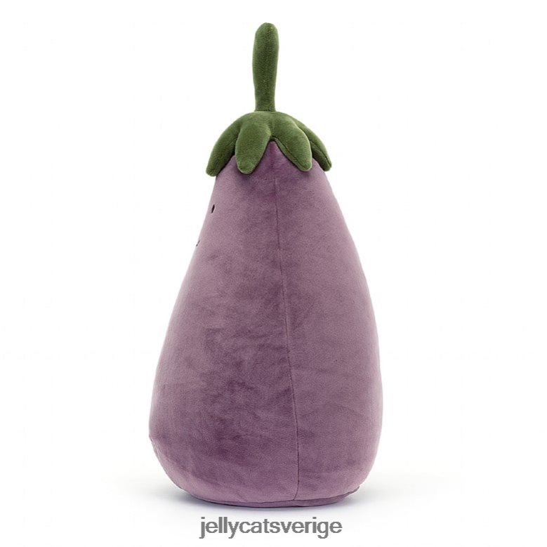 Jellycat leksak livlig grönsaksaubergine lila 4206LT246