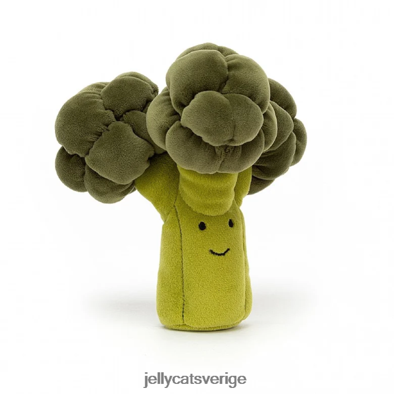 Jellycat leksak livlig grönsaksbroccoligrön 4206LT59