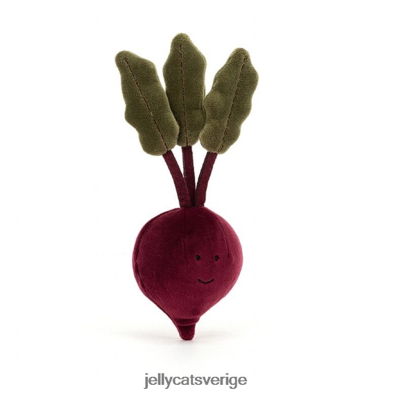 Jellycat leksak livlig grönsaksrödbetor lila 4206LT132