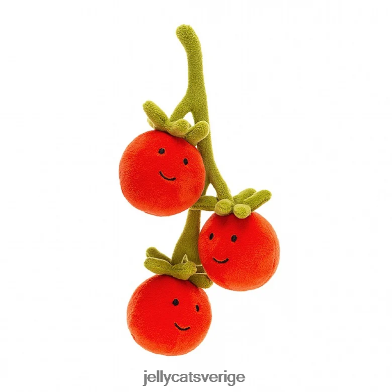 Jellycat leksak livlig grönsakstomatröd 4206LT597
