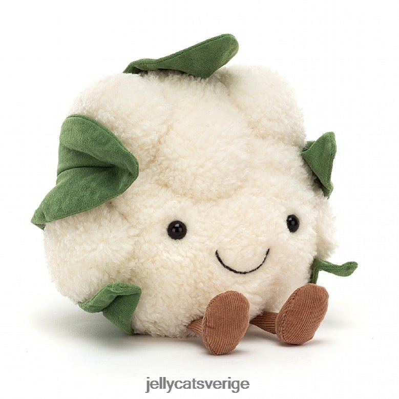 Jellycat leksak nöje blomkål vit 4206LT599