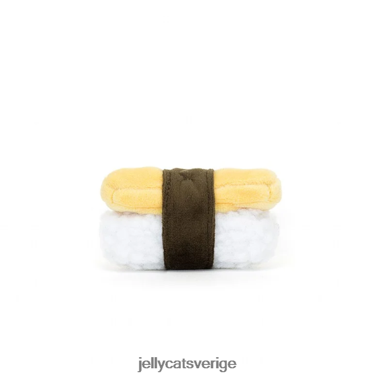 Jellycat leksak sassy sushi hosomaki mörkgrön 4206LT73