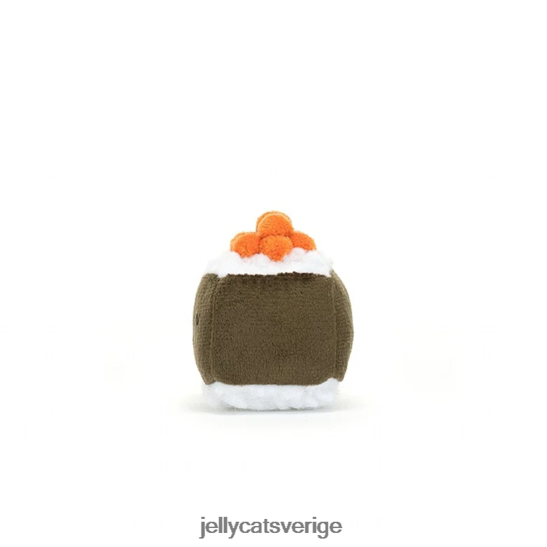 Jellycat leksak sassy sushi hosomaki mörkgrön 4206LT73