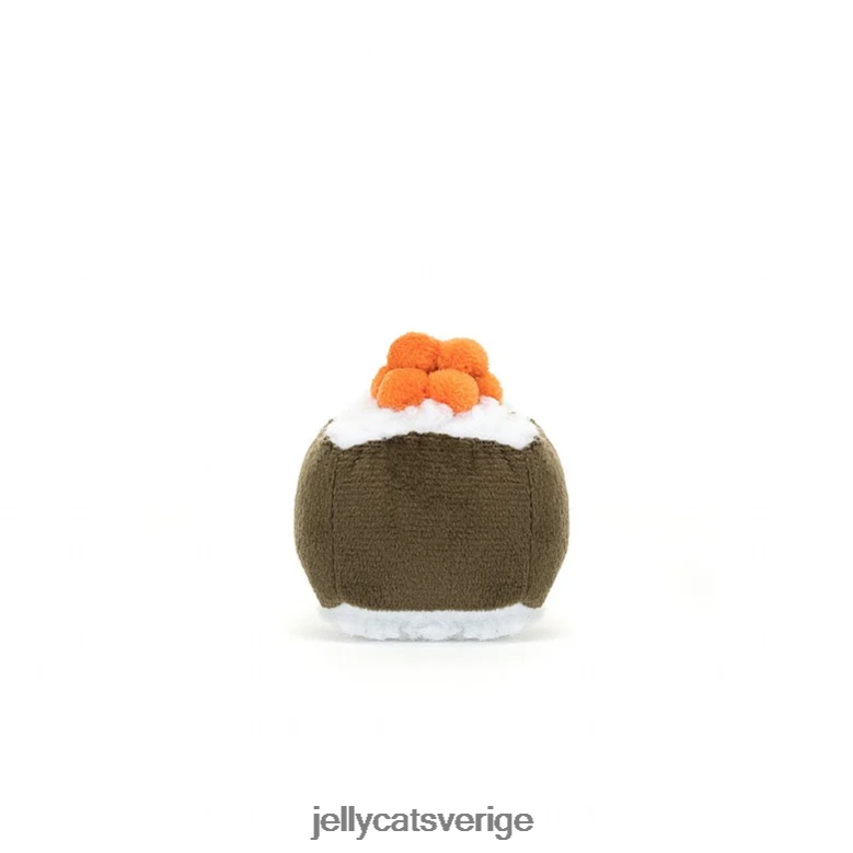 Jellycat leksak sassy sushi hosomaki mörkgrön 4206LT73