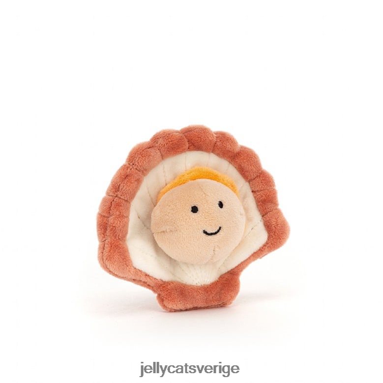 Jellycat leksak sensationell skaldjursmussla solbränna 4206LT96