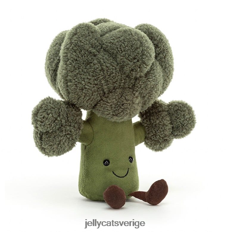 Jellycat leksak underhållande broccoligrön 4206LT458