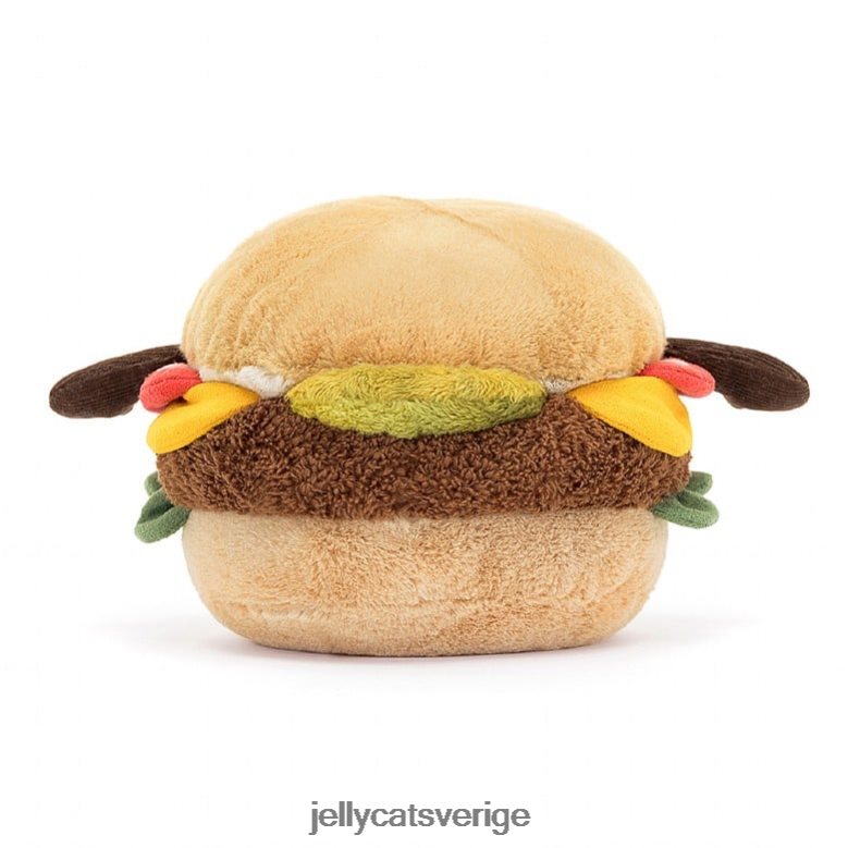 Jellycat leksak underhållande burgare flerfärgad 4206LT88