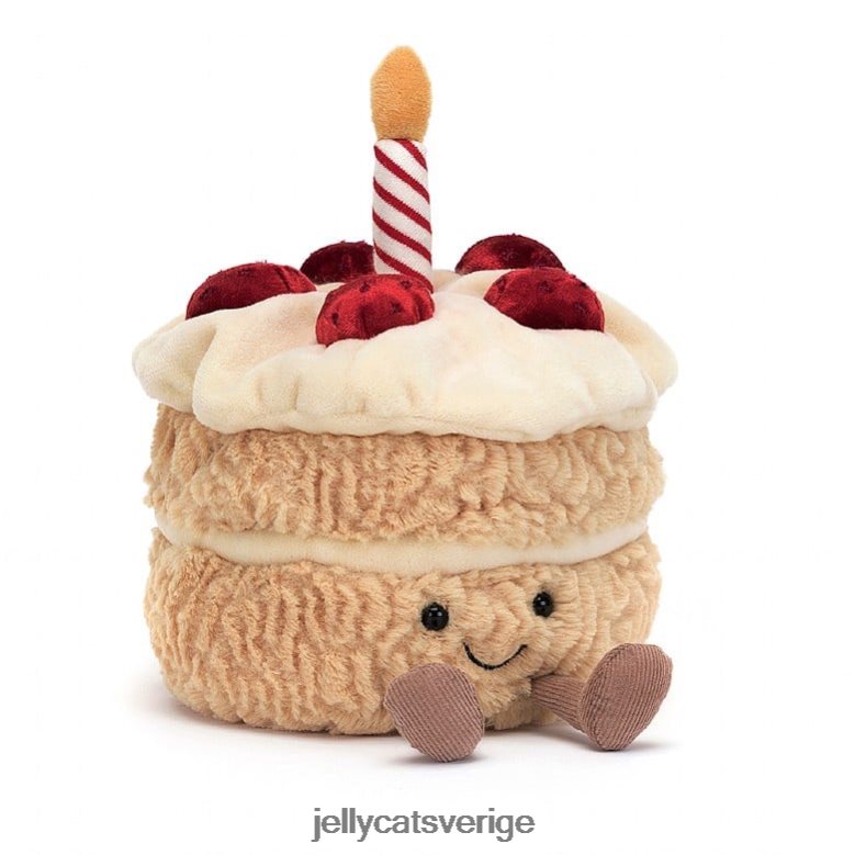 Jellycat leksak underhållande födelsedagstårta flerfärgad 4206LT528