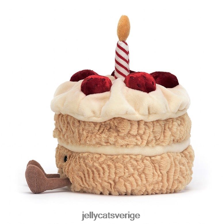 Jellycat leksak underhållande födelsedagstårta flerfärgad 4206LT528