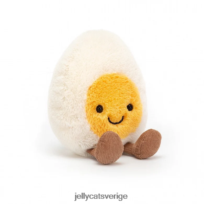Jellycat leksak underhållande glad kokt ägg grädde 4206LT23